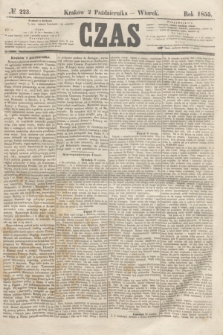 Czas. [R.8], № 223 (2 października 1855) + dod.