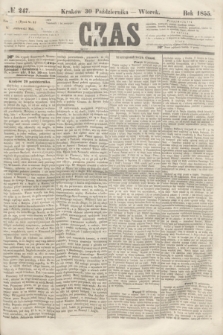 Czas. [R.8], № 247 (30 października 1855)