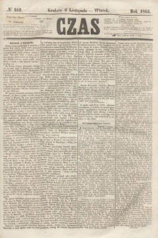 Czas. [R.8], № 252 (6 listopada 1855)