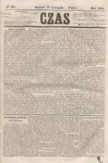 Czas. [R.8], № 261 (16 listopada 1855)
