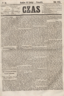 Czas. [R.10], № 34 (12 lutego 1857)