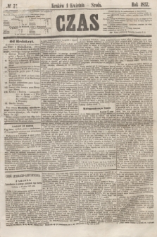 Czas. [R.10], № 74 (1 kwietnia 1857)