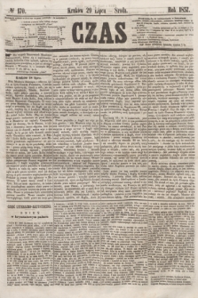 Czas. [R.10], № 170 (29 lipca 1857)