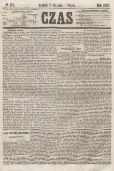 Czas. [R.10], № 178 (7 sierpnia 1857)