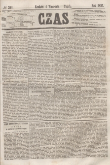 Czas. [R.10], № 201 (4 września 1857)