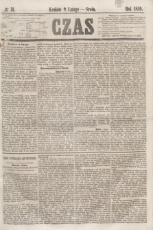 Czas. [R.12], № 31 (9 lutego 1859)