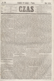 Czas. [R.12], № 39 (18 lutego 1859)