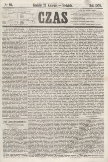 Czas. [R.12], № 94 (24 kwietnia 1859)