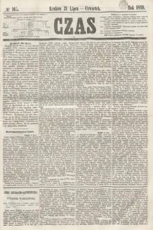 Czas. [R.12], № 165 (21 lipca 1859)