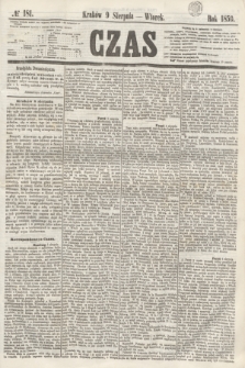 Czas. [R.12], № 181 (9 sierpnia 1859)