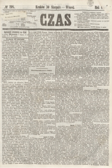 Czas. [R.12], № 198 (30 sierpnia 1859)