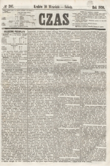 Czas. [R.12], № 207 (10 września 1859)