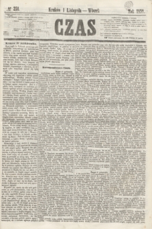 Czas. [R.12], № 251 (1 listopada 1859)