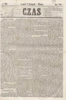 Czas. [R.12], № 256 (8 listopada 1859)