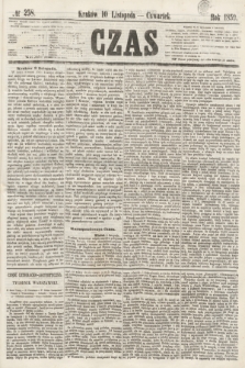 Czas. [R.12], № 258 (10 listopada 1859)