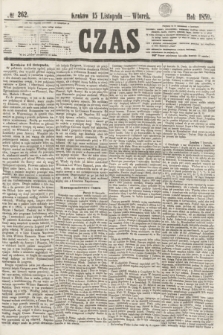Czas. [R.12], № 262 (15 listopada 1859)