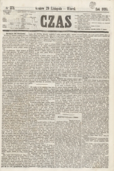 Czas. [R.12], № 274 (29 listopada 1859)