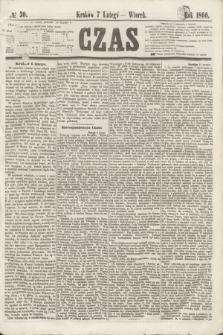Czas. [R.13], № 30 (7 lutego 1860)