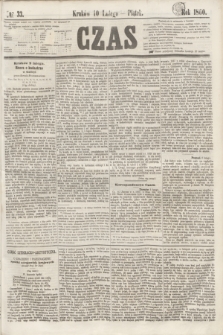 Czas. [R.13], № 33 (10 lutego 1860)