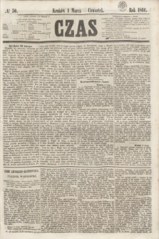 Czas. [R.13], № 50 (1 marca 1860)