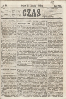 Czas. [R.13], № 86 (14 kwietnia 1860)