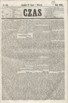 Czas. [R.13], № 161 (17 lipca 1860)