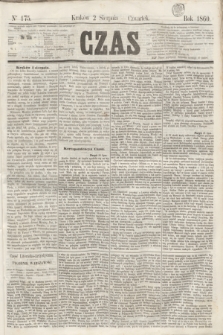 Czas. [R.13], Ner 175 (2 sierpnia 1860)
