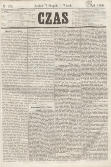 Czas. [R.13], Ner 179 (7 sierpnia 1860)