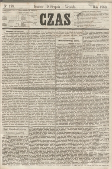 Czas. [R.13], Ner 189 (19 sierpnia 1860)