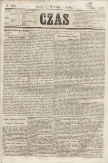 Czas. [R.13], Ner 200 (1 września 1860)