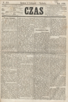 Czas. [R.13], Ner 253 (4 listopada 1860)