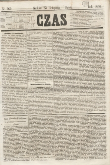 Czas. [R.13], Ner 269 (23 listopada 1860)