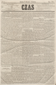 Czas. [R.14], Ner 5 (6 stycznia 1861)