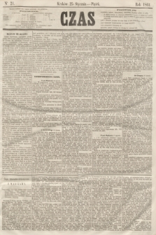 Czas. [R.14], Ner 21 (25 stycznia 1861)