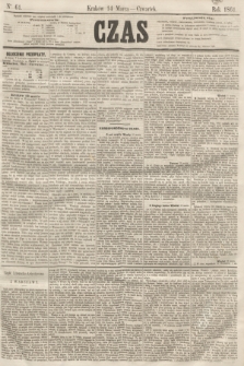 Czas. [R.14], Ner 61 (14 marca 1861)