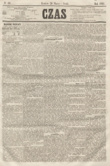 Czas. [R.14], Ner 66 (20 marca 1861)