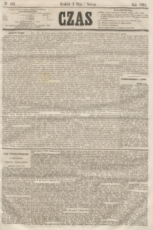 Czas. [R.14], Ner 103 (4 maja 1861)