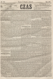 Czas. [R.14], Ner 174 (1 sierpnia 1861)