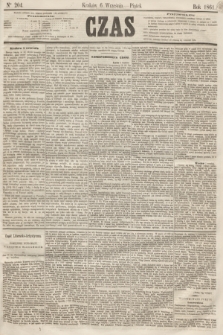 Czas. [R.14], Ner 204 (6 września 1861)