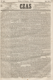 Czas. [R.14], Ner 207 (10 września 1861)
