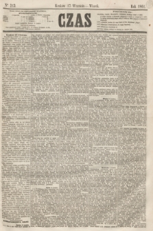 Czas. [R.14], Ner 213 (17 września 1861)