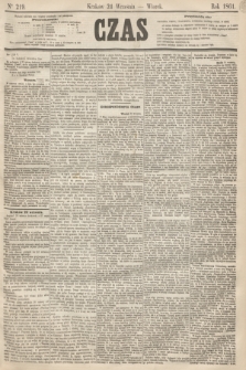 Czas. [R.14], Ner 219 (24 września 1861)