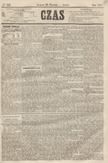 Czas. [R.14], Ner 223 (28 września 1861)