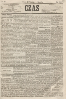Czas. [R.14], Ner 224 (29 września 1861)