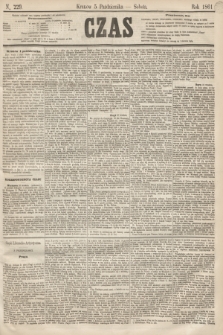 Czas. [R.14], Ner 229 (5 października 1861)