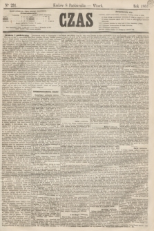 Czas. [R.14], Ner 231 (8 października 1861)