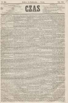 Czas. [R.14], Ner 235 (12 października 1861)