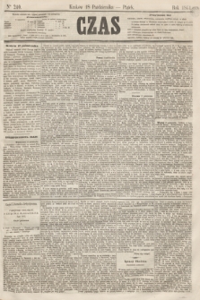 Czas. [R.14], Ner 240 (18 października 1861)