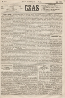 Czas. [R.14], Ner 263 (15 listopada 1861)
