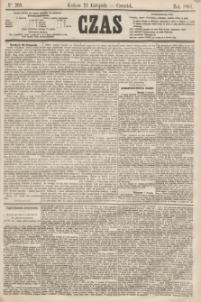 Czas. [R.14], Ner 268 (21 listopada 1861)